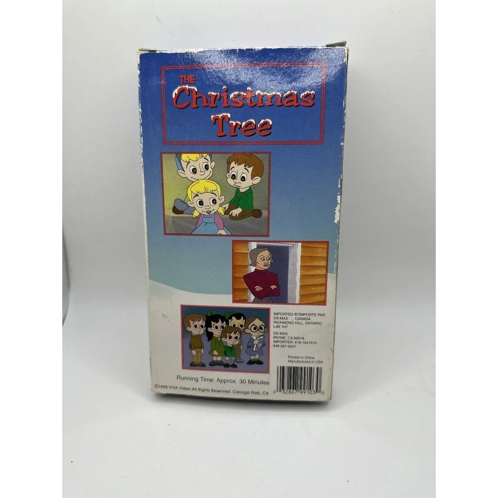 The‎ Christmas Tree VHS Video Tape Animated RARE VHS